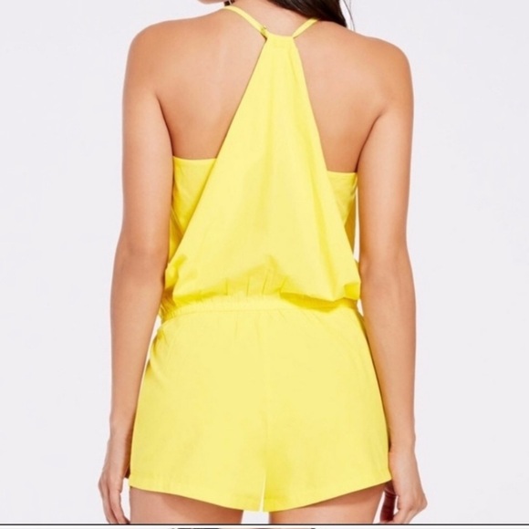 Fabletics Neema Romper Yellow Size Medium - Picture 10 of 11